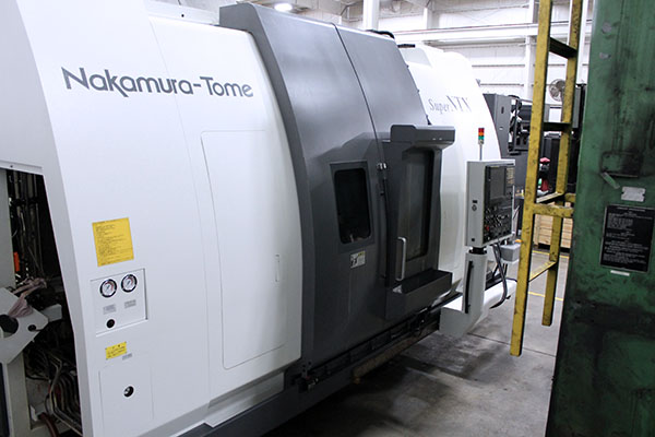Nakamura Tome Super NTX, Fanuc 16iTB, 8 Chk, 2 1/2 , 2003, Barfeed, Mist Collec.