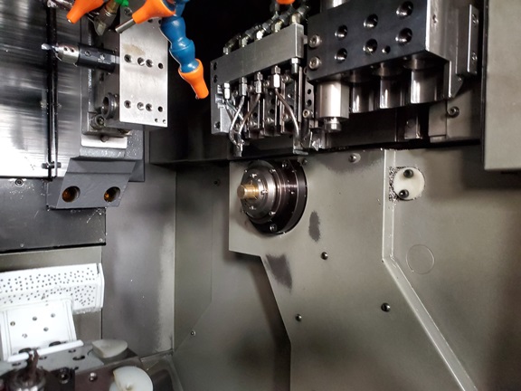 1-1/4 , CITIZEN M32V, 2004, 10-axis, Gang & Turret Y-axis, Bar Loader