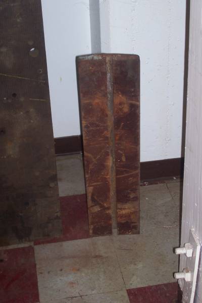 30 X 8 ANGLE PLATE W 1 T-SLOT 3/4 X 1-1/2; (1) ONLY
