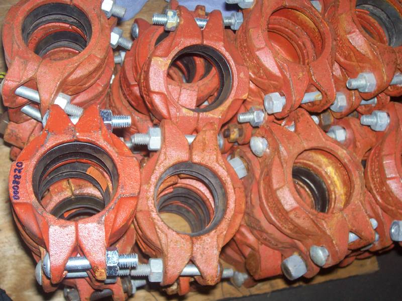 2 VICTAULIC STYLE FITTINGS