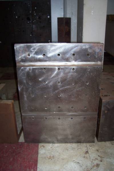 ANGLE PLATES, QUANTITY 1, 18 W X 25 H X 12 DEEP,
