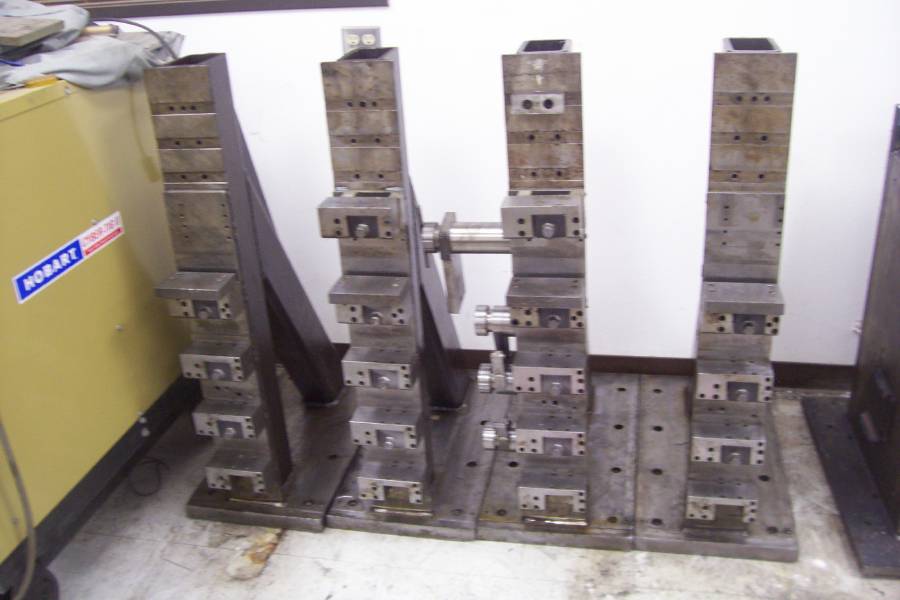 ANGLE PLATE, 30 L X 6 W X 46 T QUANTITY OF 4