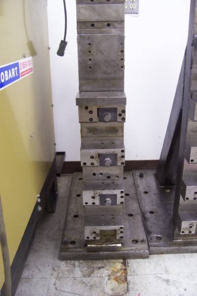 ANGLE PLATE, 30 L X 6 W X 46 T QUANTITY OF 4