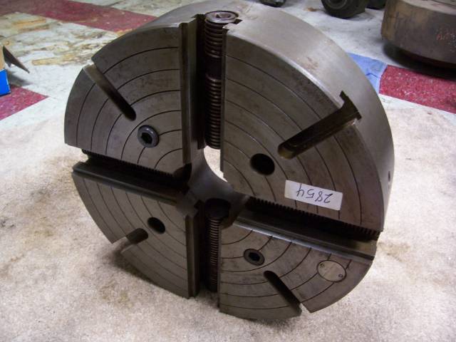 18 , CUSHMAN, 4-JAW INDEPENDENT CHUCK