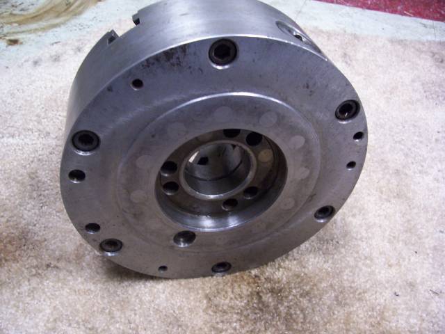 9 POLAND 3-JAW A1-6 SPINDLE MOUNT CHUCK