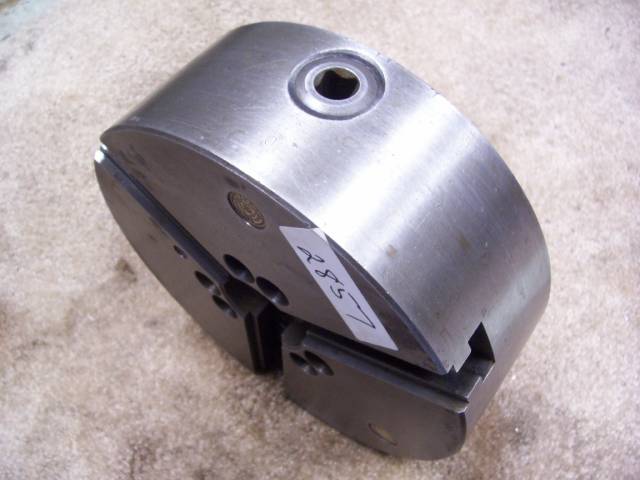 9 POLAND 3-JAW A1-6 SPINDLE MOUNT CHUCK