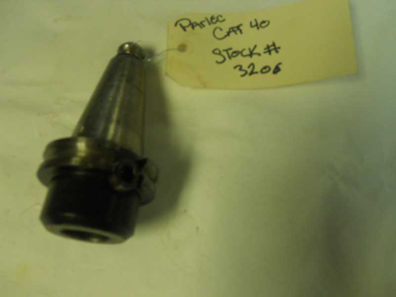 PARLEC CAT40, 1 HOLE DIA, 1.640 GAUGE LENGTH END MILL