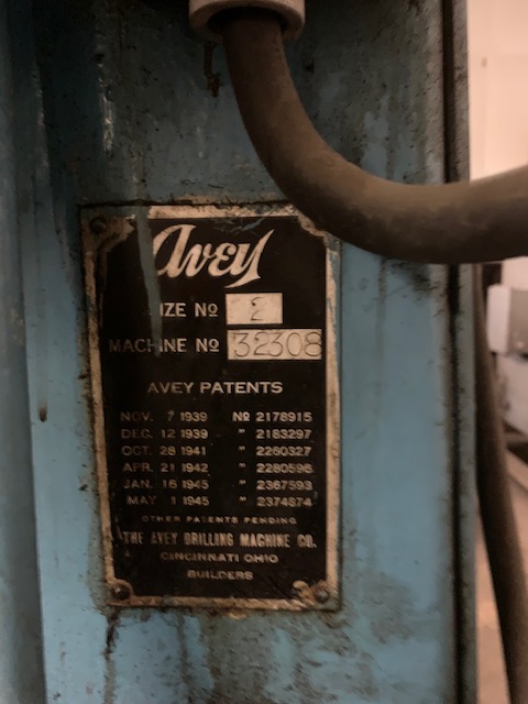 AVEY SIZE 2 DRILL PRESS