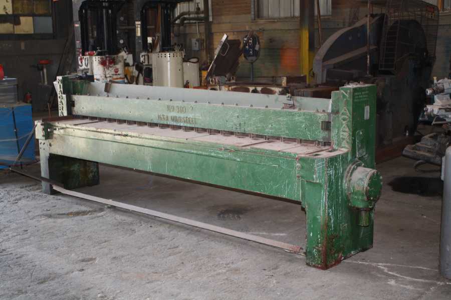 16 GAUGE CAP. NIAGARA 310-B SHEAR