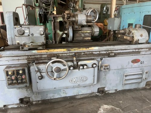 16.9 x 80 , OKUMA GCU UNIVERSAL CYLINDRICAL GRINDER