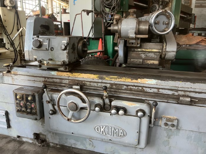 16.9 x 80 , OKUMA GCU UNIVERSAL CYLINDRICAL GRINDER