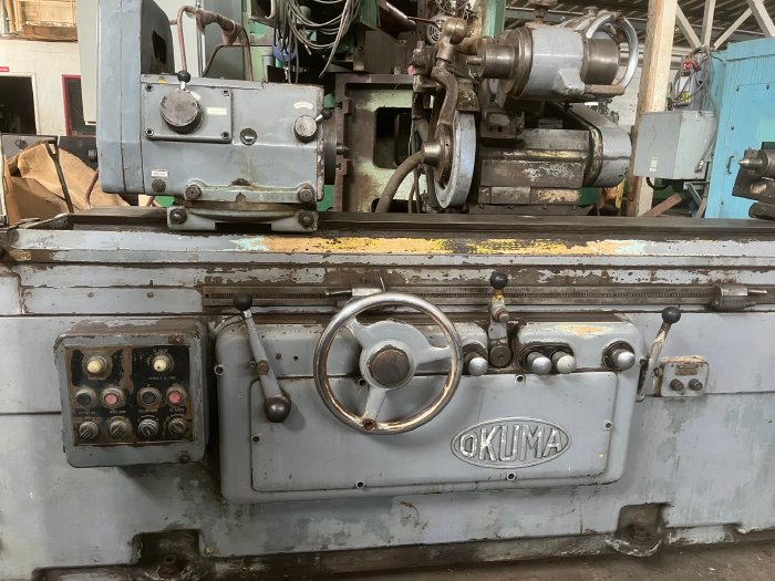 16.9 x 80 , OKUMA GCU UNIVERSAL CYLINDRICAL GRINDER