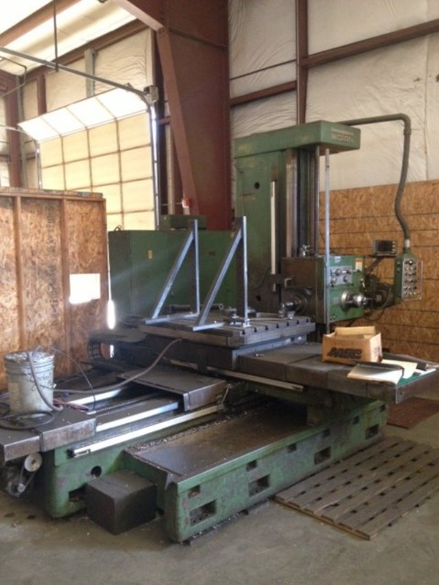 4 , WOTAN B105M TABLE TYPE HORIZONTAL BORING MILL