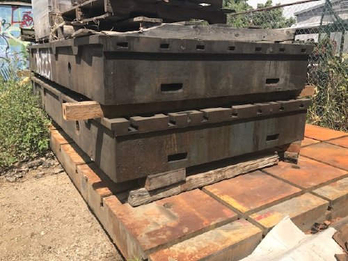 276 L X 69W X 14 THK FLOOR PLATE FOR UNION BORING MILL