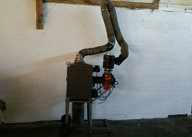 NEDERMAN EXPLOSION PROOF ELECTICS DUST COLLECTOR