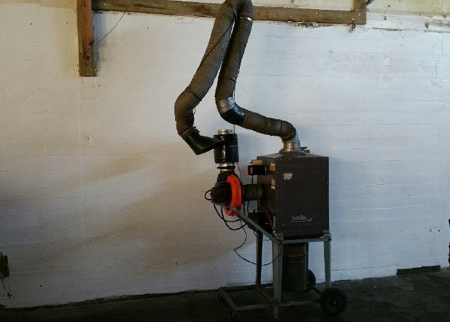 NEDERMAN EXPLOSION PROOF ELECTICS DUST COLLECTOR