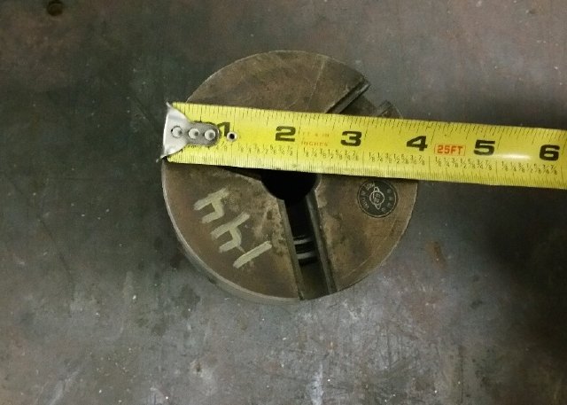 3 3/4 , MADE IN CHINA 3-JAW