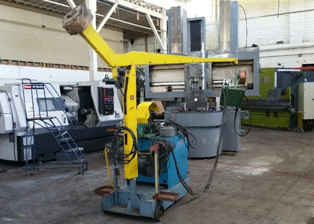 400 Amp, LINDE V1-400 MIG WELDER, MIG-35HD WIRE FEEDER & 200 CAP BOOM