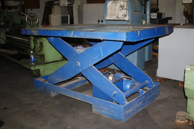 48 X 70 ELECTRIC HYDRAULIC DIE TABLE