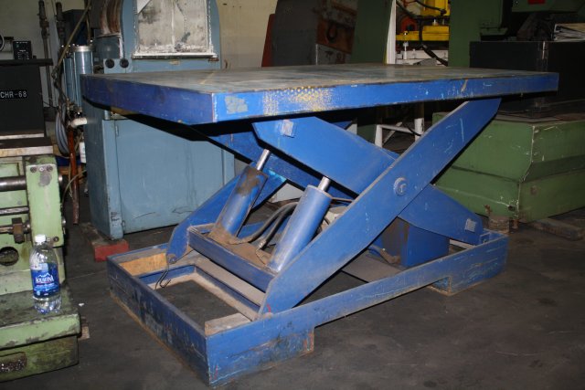 48 X 70 ELECTRIC HYDRAULIC DIE TABLE
