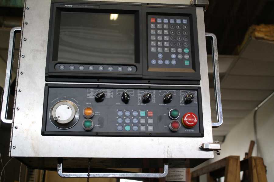 43 X, 33 Y, 29 Z, MAZAK POWER CENTER H-20 RETOFIT WITH NEW HUST CONTROL