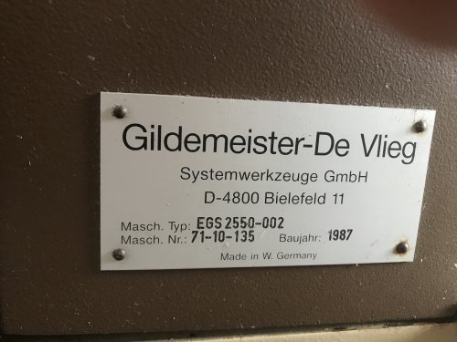 DEVLIG EGS 2550-002 TOOL PRESETTER