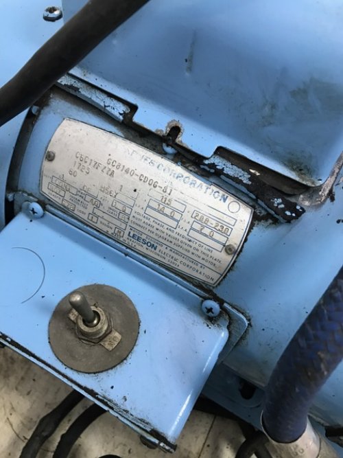AEROQUIP FT1208-2-4 MODEL B HYDRAULIC HOSE CRIMPING MACHINE