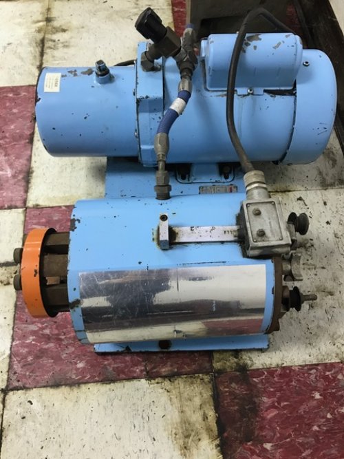 AEROQUIP FT1208-2-4 MODEL B HYDRAULIC HOSE CRIMPING MACHINE