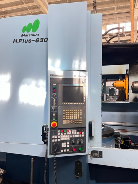 41 X, 36 Y, 38 Z MATSUURA H PLUS-630 CNC HMC W/G-TECH 30i 2007
