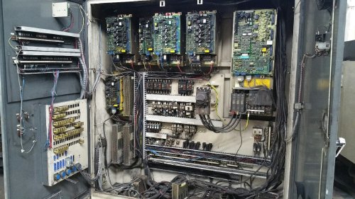 5 KURAKI KBT-13DXA CNC HORZ. BORING & MILLING WITH FANUC 15M CNC CONTROL