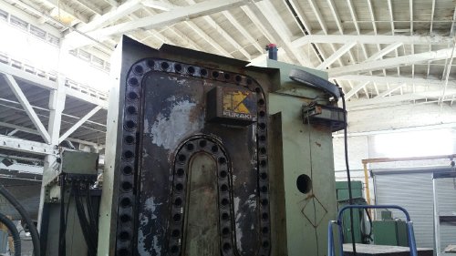 5 KURAKI KBT-13DXA CNC HORZ. BORING & MILLING WITH FANUC 15M CNC CONTROL