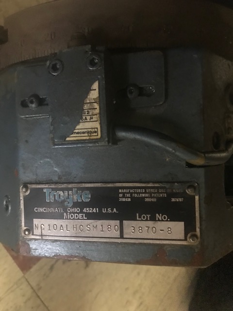 TROYKE 10 CNC ROTARY TABLE