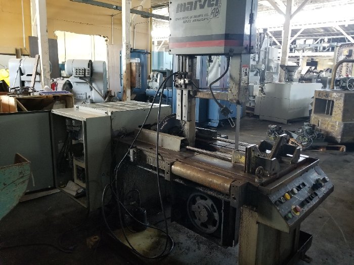 18 x 22 MARVEL MV460PC/2 VERTICAL BANDSAW