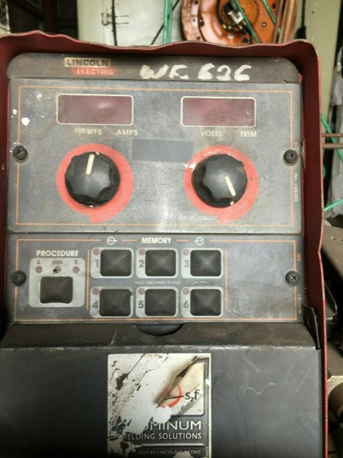 LINCOLN ELECTRIC POWER WAVE 355M WELDER W/POWER FEED 10M WIRE FEEDER
