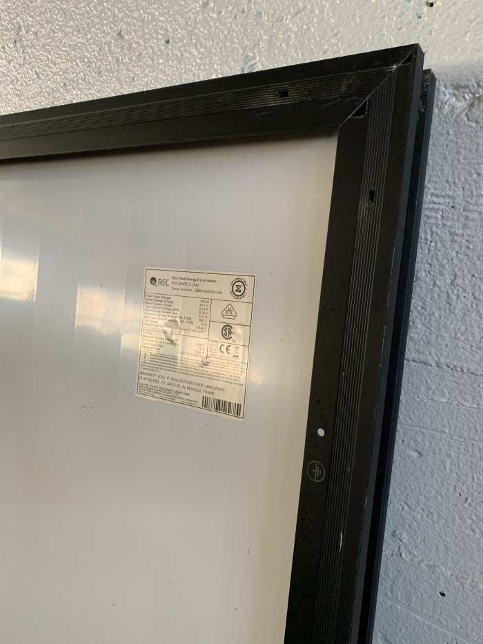 260 WATT REC PEAK ENERGY Z-LINK SERIES REC260PE Z-LINK SOLAR PANELS