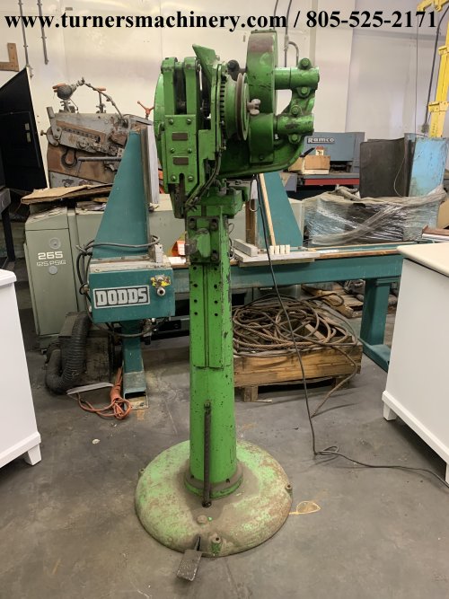 JUDSON L THOMSON 1/4 HP ELECTRIC FOOT OPERATED INSERTION PRESS