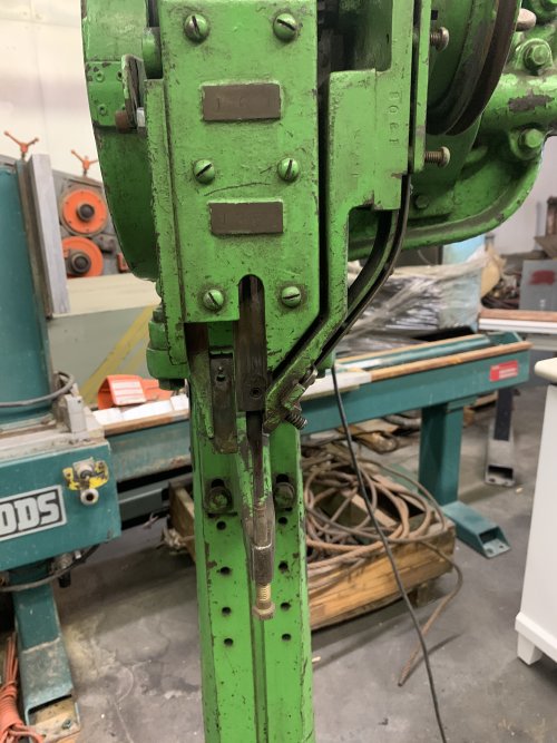 JUDSON L THOMSON 1/4 HP ELECTRIC FOOT OPERATED INSERTION PRESS