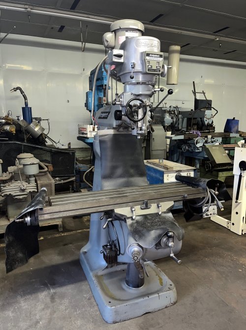 9 x 42 BRIDGEPORT SERIES 1 VERTICAL MILL