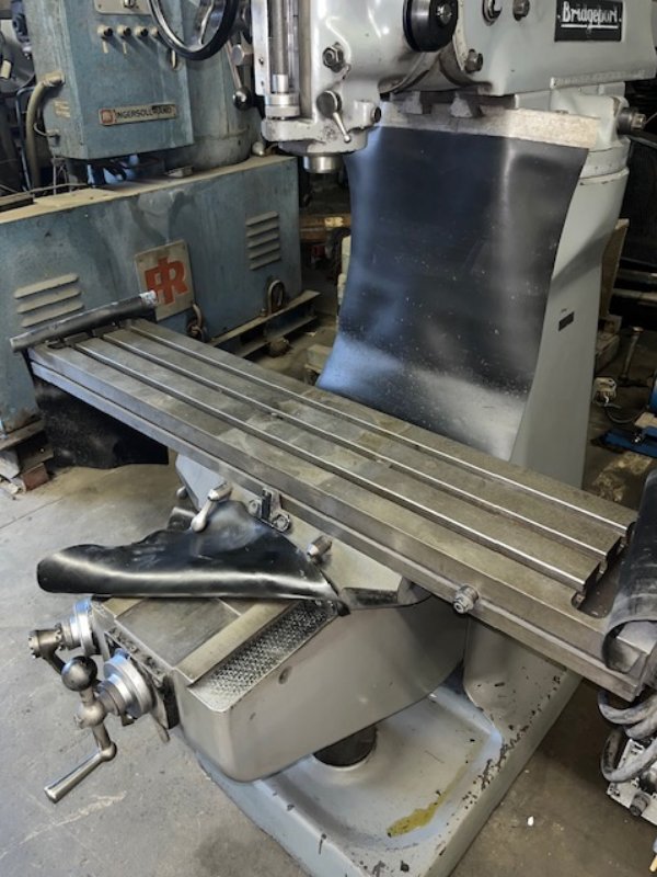 9 x 42 BRIDGEPORT SERIES 1 VERTICAL MILL