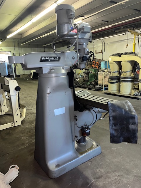 9 x 42 BRIDGEPORT SERIES 1 VERTICAL MILL