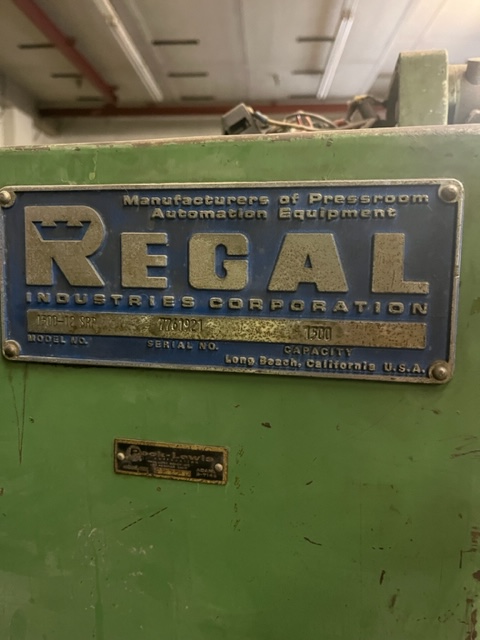 1500 LB REGAL 1500-12-SRP COIL REEL
