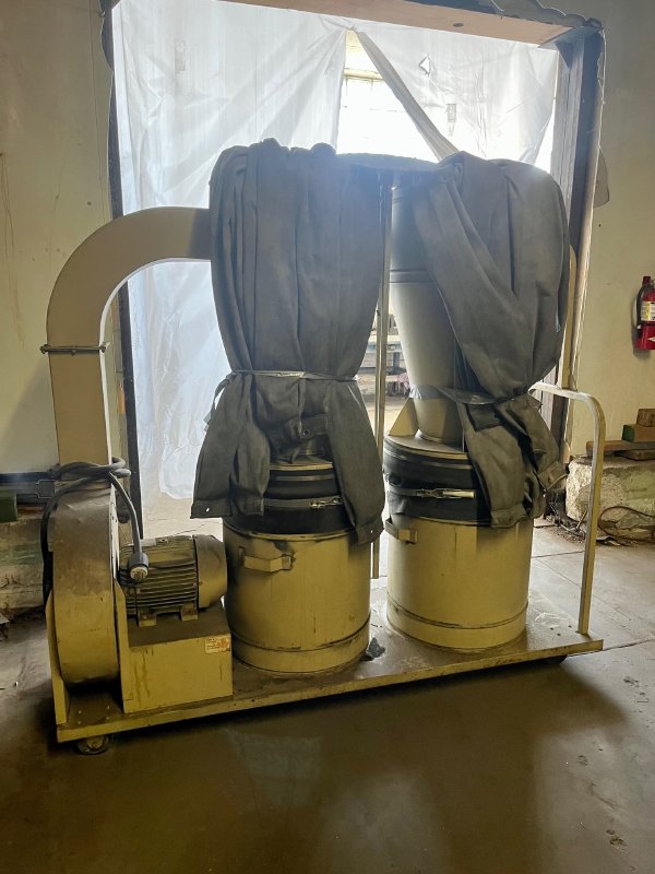 2137 CFM KRAEMER S52-12 PORTABLE DUST COLLECTOR