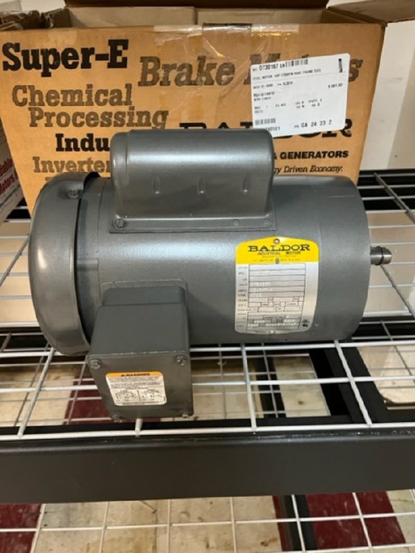 1 HP BALDOR VL3510 1725RPM 56C FRAME TEFC MOTOR