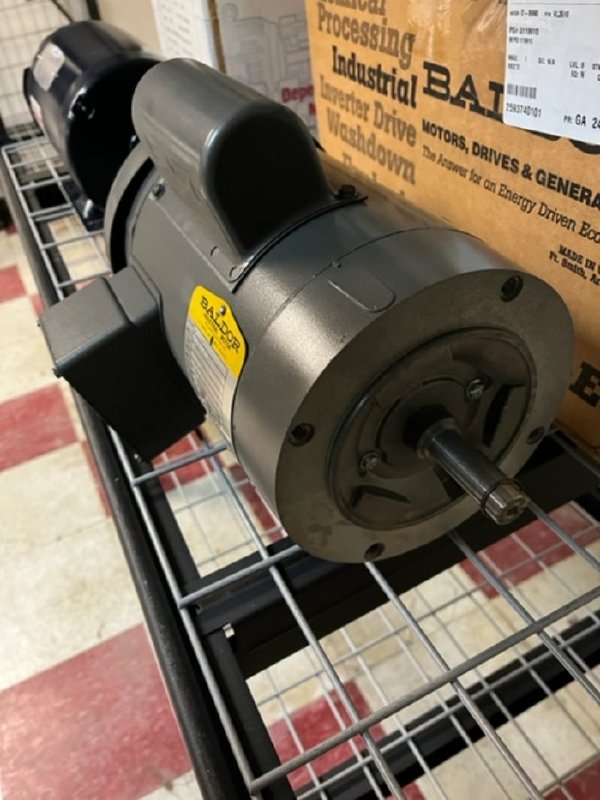 1 HP BALDOR VL3510 1725RPM 56C FRAME TEFC MOTOR