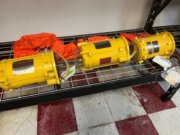1HP LIMITORQUE MOTORS 1700RPM 2.8A 460V 3PHASE