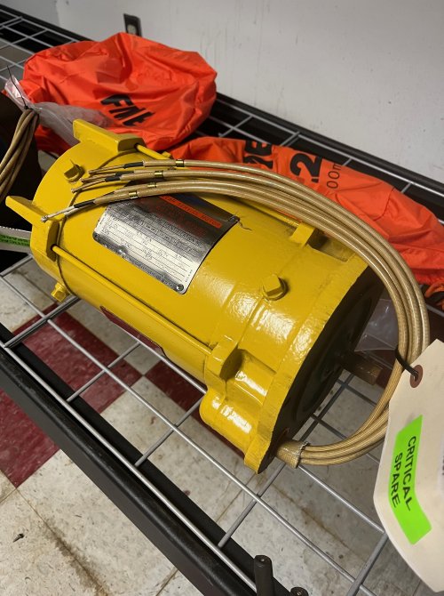 1HP LIMITORQUE MOTORS 1700RPM 2.8A 460V 3PHASE