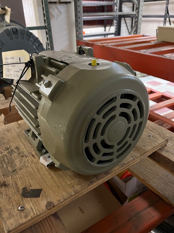 3 HP 1765 RPM GE KS TEFC, 230/460 VOLTS