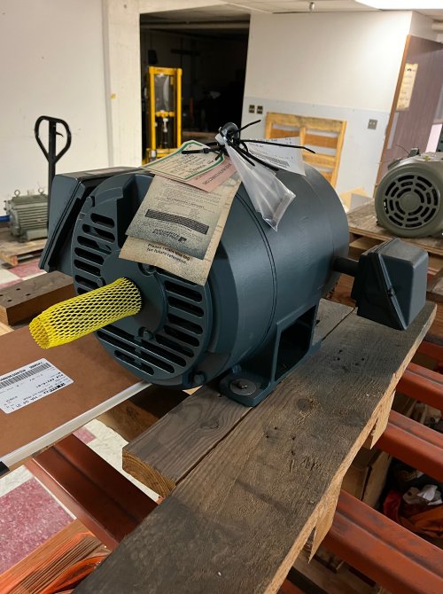 20HP 3510 RPM RELIANCE TYPE P 230/460 V 254T FRAME DP ENCLOSURE