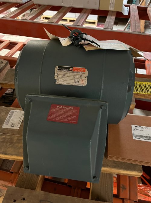 20HP 3510 RPM RELIANCE TYPE P 230/460 V 254T FRAME DP ENCLOSURE