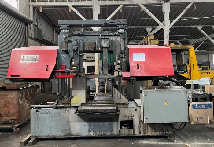 33 x 25 , BEHRINGER HBP-650A AUTOMATIC HORIZONTAL BAND SAW